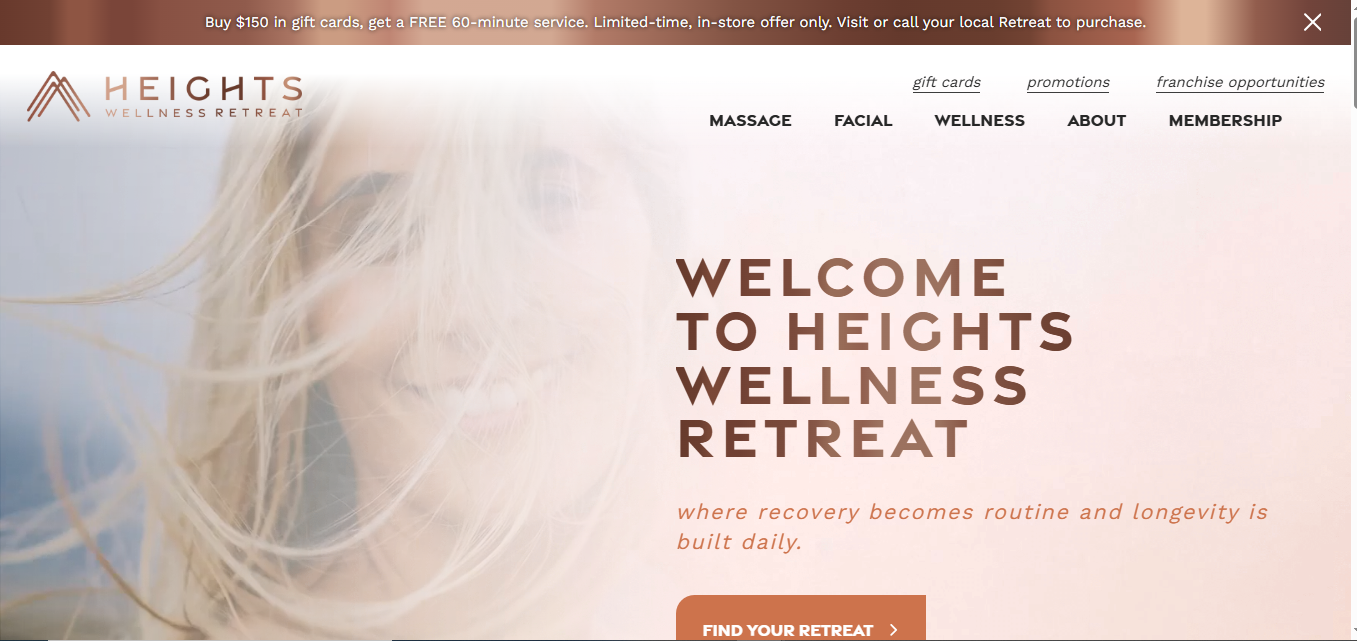 Castle Thai Spa Website Development