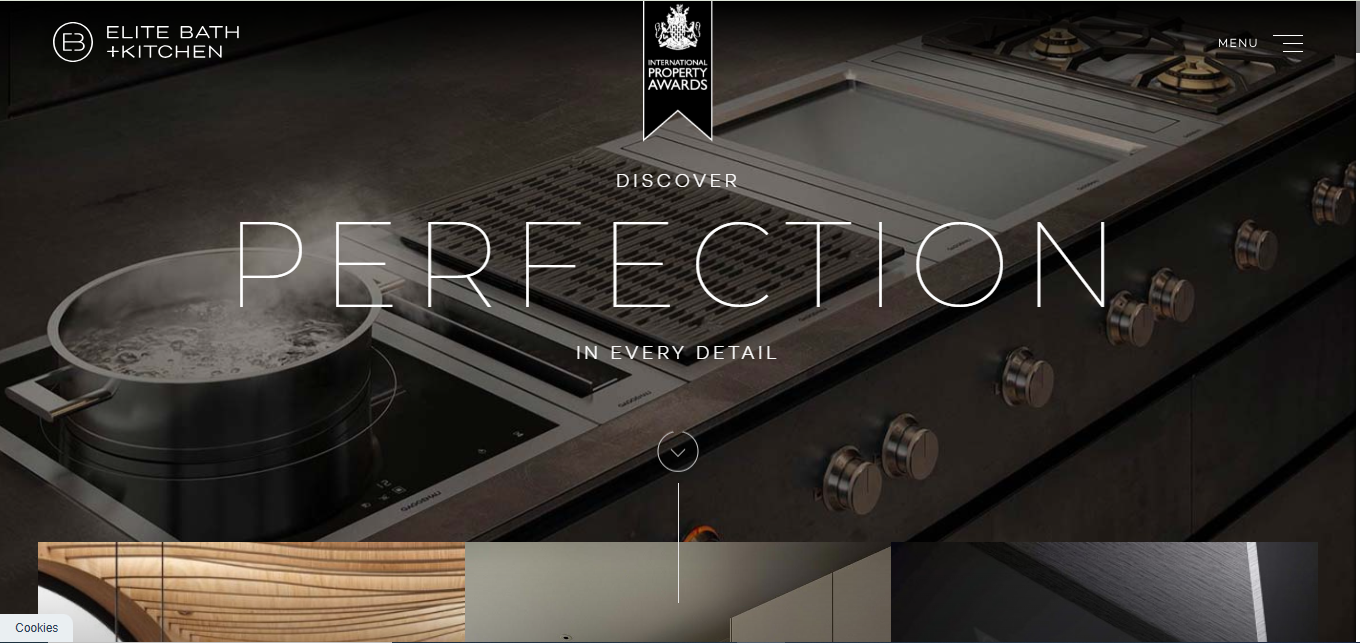 Elite Bath & Kitchen Website Development