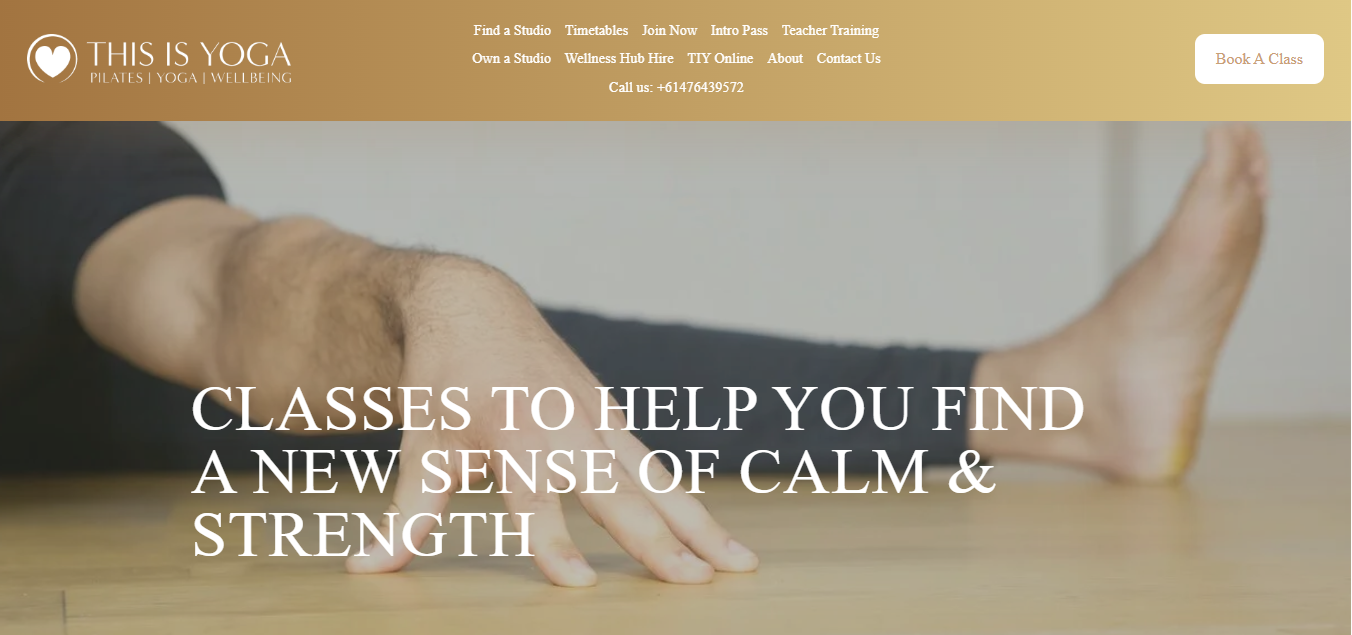 This Is Yoga Website Development